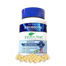 60 Day Supply - 15X More Effective Than Capsules - World's Best Probiotic & Prebiotic Pearls Supplement - Advanced Science - Doctor Trusted - Women, Men & Kids - Billions of Live Cultures - Bifidobacterium Infantis, Lactobacillus and Acidophilus